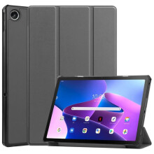 Lenovo Tab M10 Plus 3rd Gen Tri-Fold Case Grey
