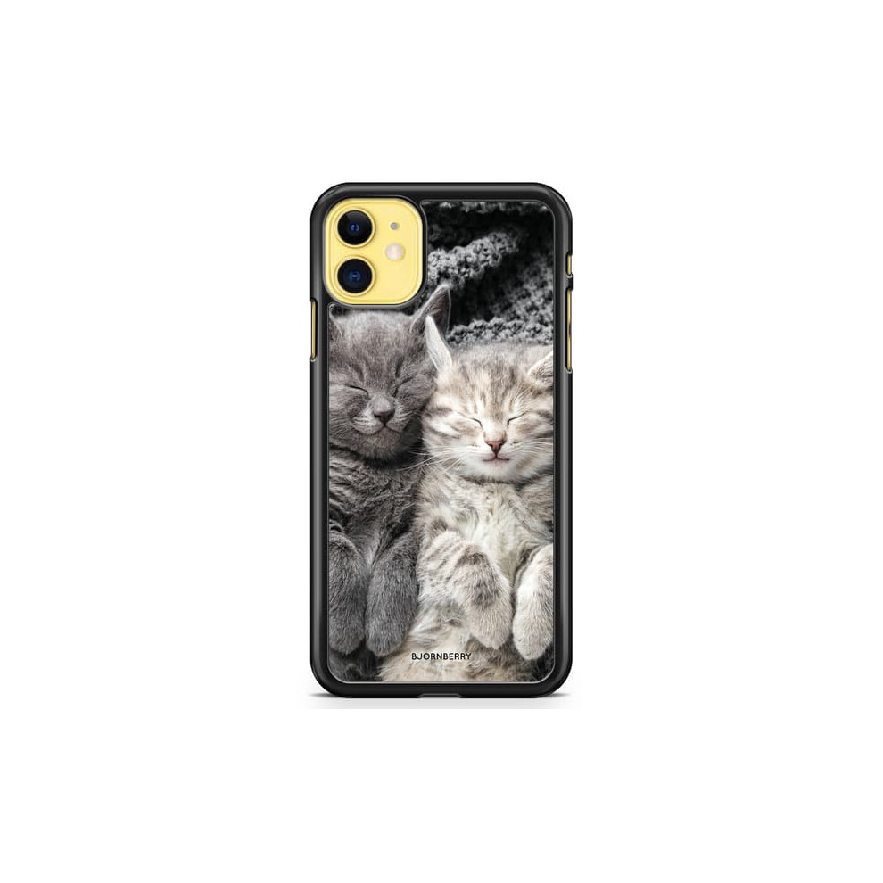 Bjornberry Hard Case For Iphone 11 With Resting Cats Design 940684218400
