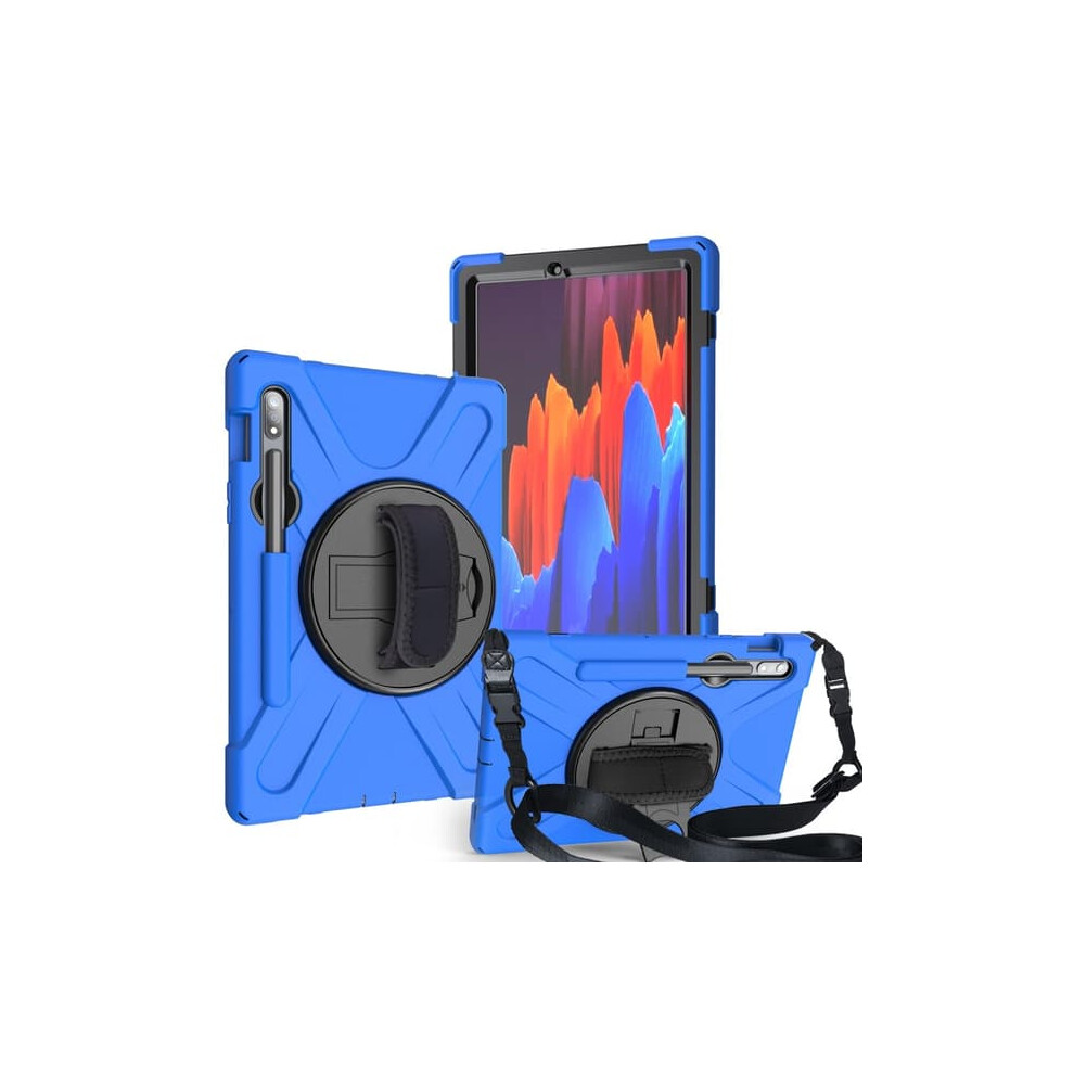 Galaxy Tab S8 S7 Cover With 360 Hybrid Kickstand And Strap 940684216734
