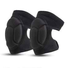 Black knee pads for work and gardening M