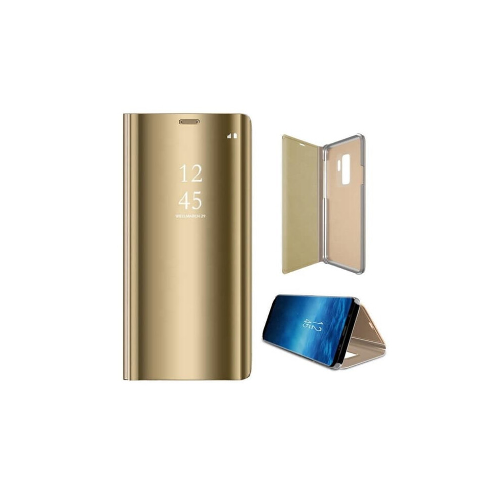 Xiaomi Mi 10T Lite 5G Clear View Case Gold 940684228034