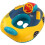 Kids inflatable pool float car seat shape 1