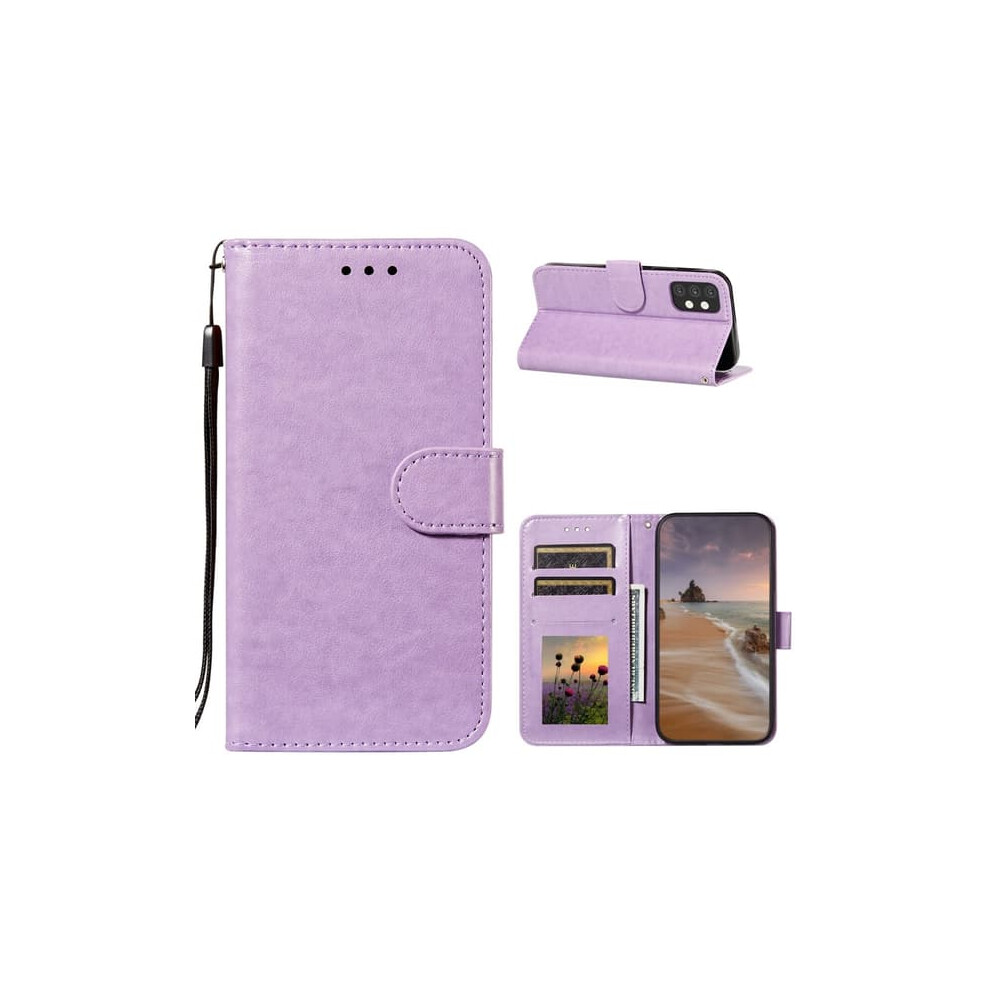 Samsung Galaxy A32 5G Leather Case Purple 940684217977