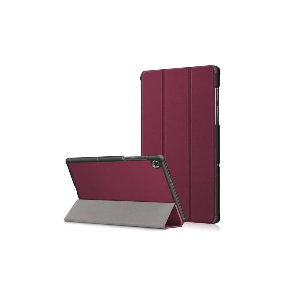 Lenovo Tab M10 Plus 2Nd Gen Tri-Fold Case Burgundy 940684217724