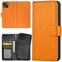 iPhone 13 wallet case orange