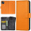 iPhone 13 wallet case orange 1