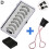 3D Magnetic False Eyelashes Handmade Natural Look One Size 1