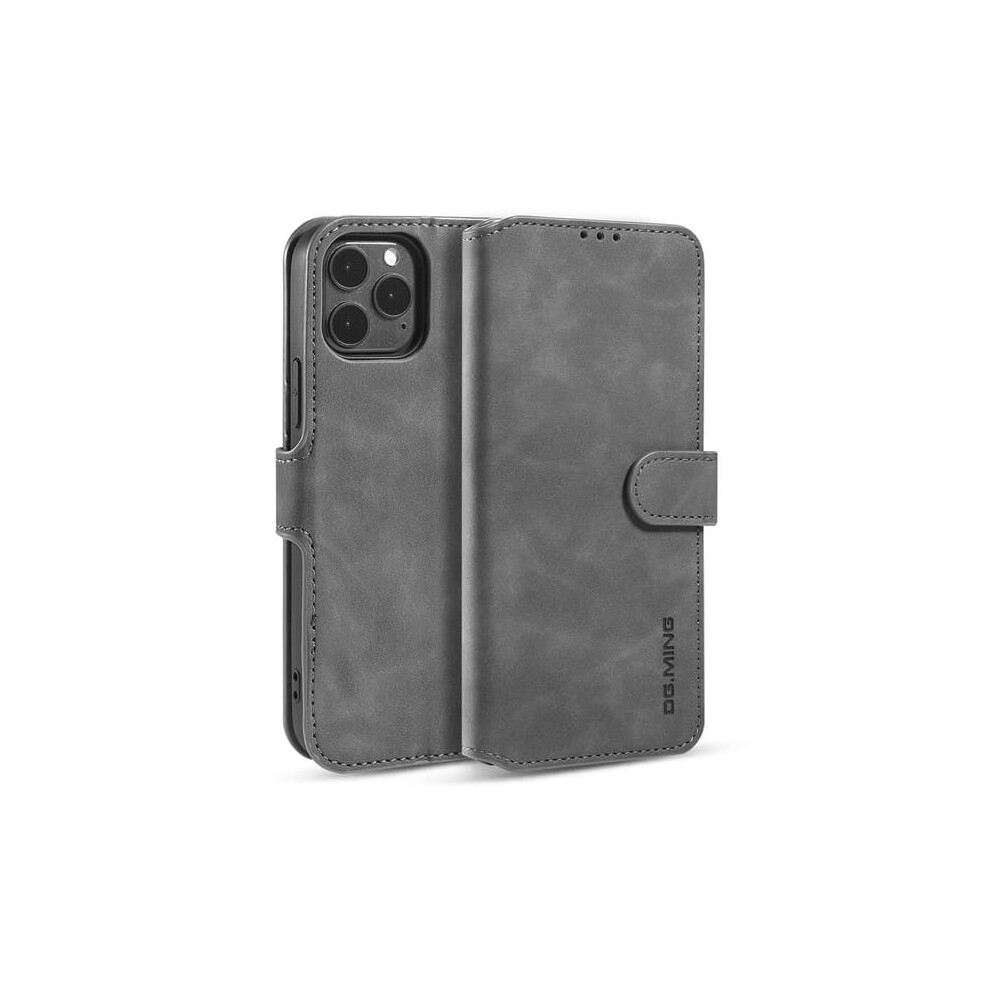 Iphone 13 Pro Retro Leather Case Gray 940684233960