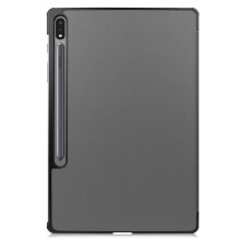 Samsung Galaxy Tab S7 Plus FE Lite tri-fold case grey