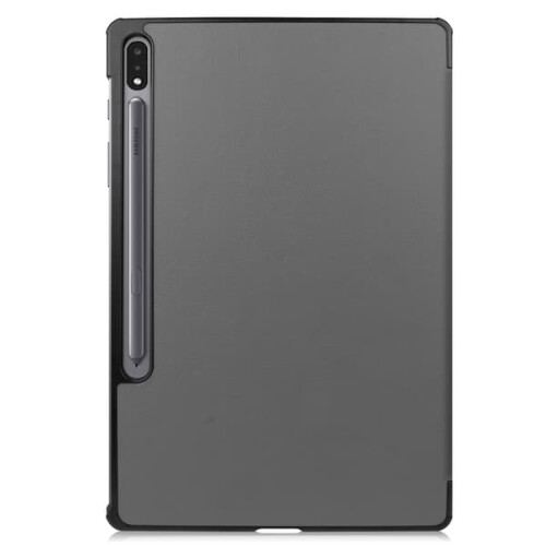 Samsung Galaxy Tab S7 Plus FE Lite tri-fold case grey