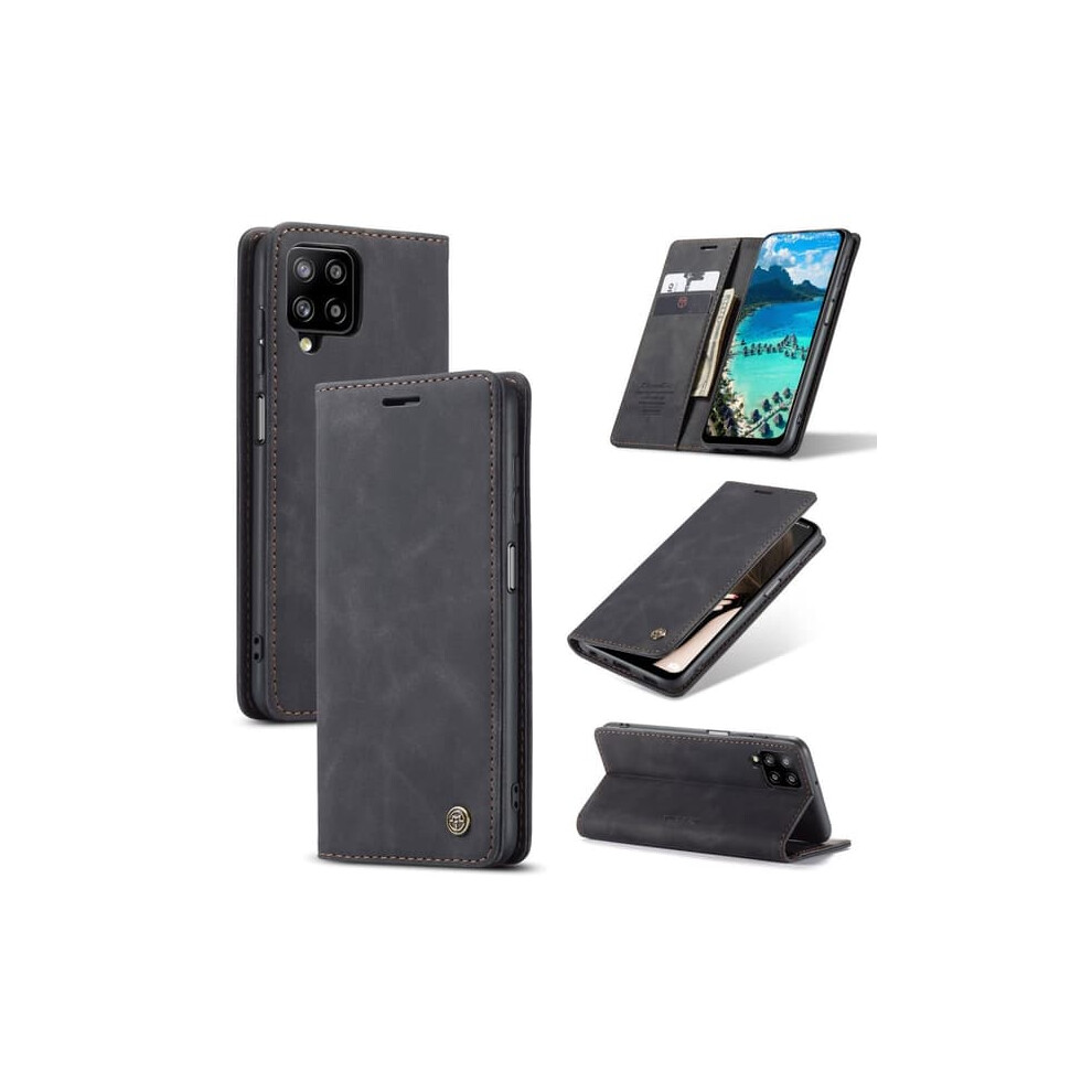 Caseme Wallet Case For Samsung Galaxy A12 Black 940684218776