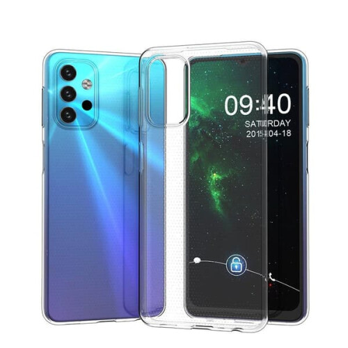 Capa de borracha transparente compatível com Samsung A32 5G.