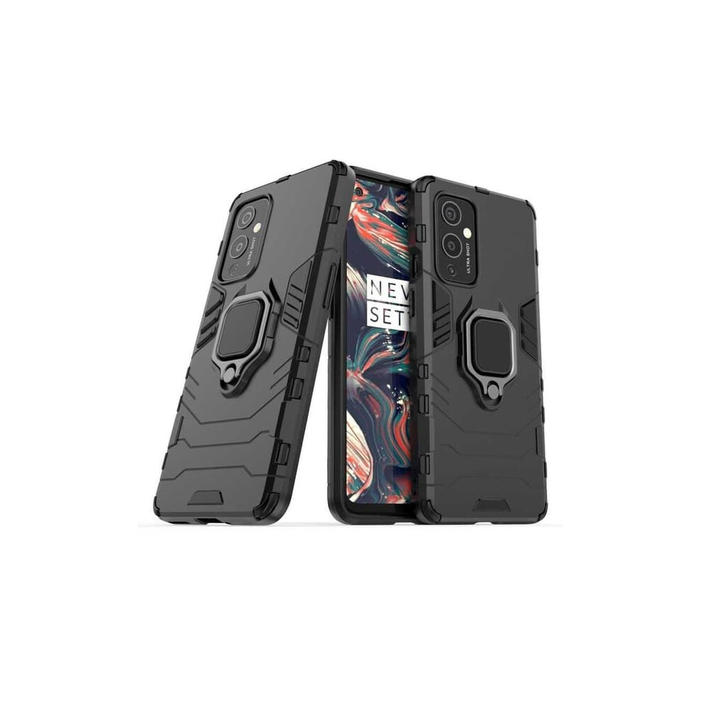 Oneplus 9 Shockproof Case With Ring Holder Black 940684229895