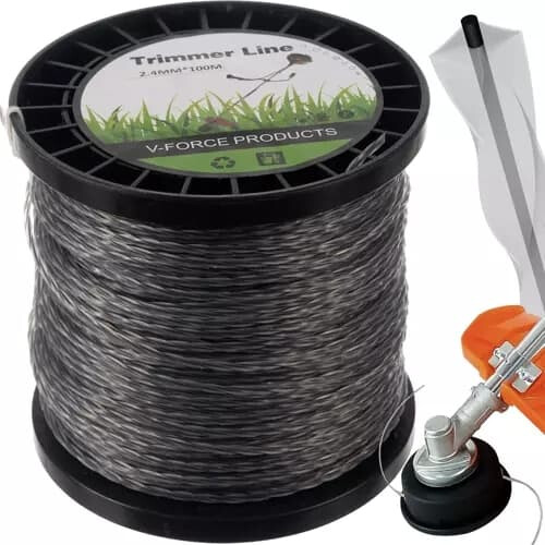 Trimmer line 2.4mm 100m