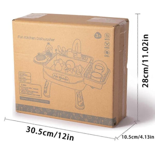 Electric Circulating Water Washing Toy Kitchen 2