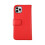 iPhone 13 Pro Max leather wallet case - red 1