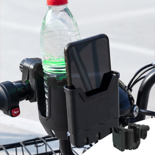 Bike Cup Phone Holder 2-in-1 Universal Mount 2