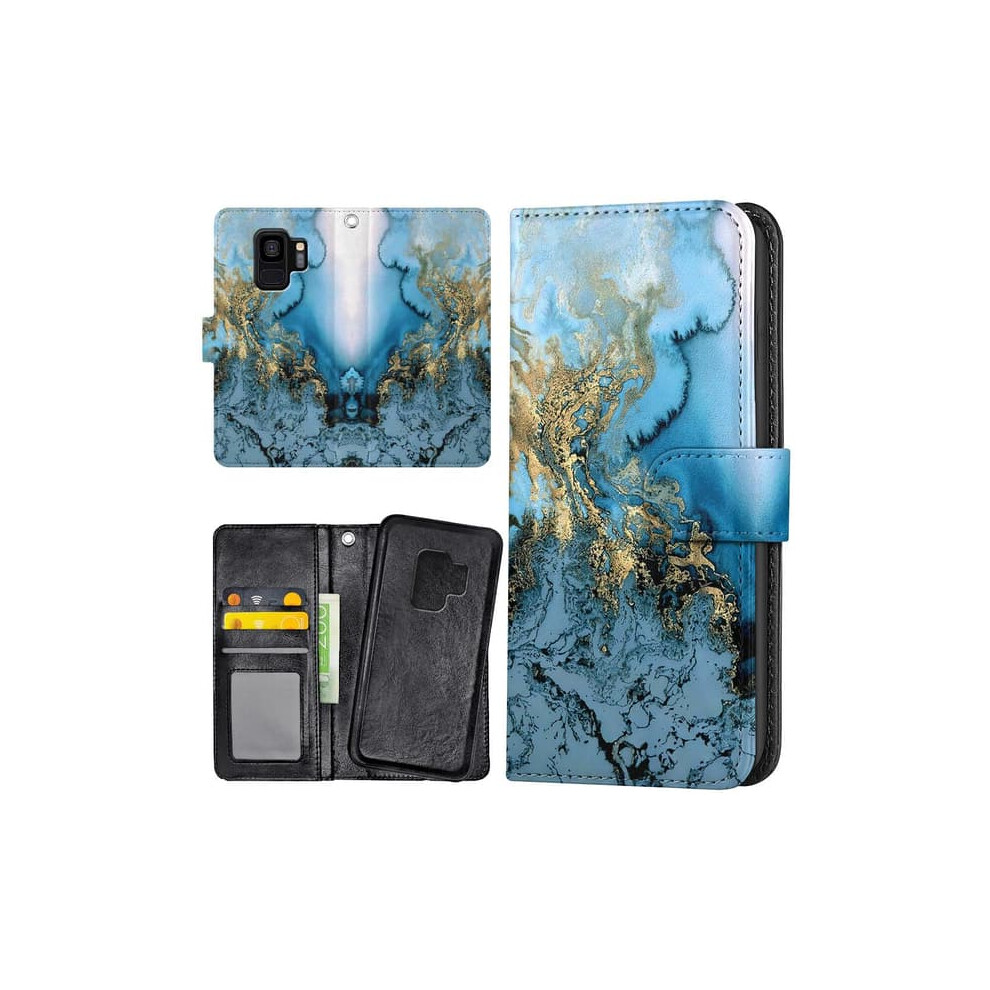 Samsung Galaxy S9 Wallet Case With Art Pattern 940684221288