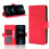 iPhone 13 Pro red multi-slot wallet case 1