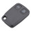 Volvo ABS remote key fob shell black 2-button 1