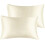 Queen Satin Silk Pillowcases Cooling Breathable 2 Pack 1