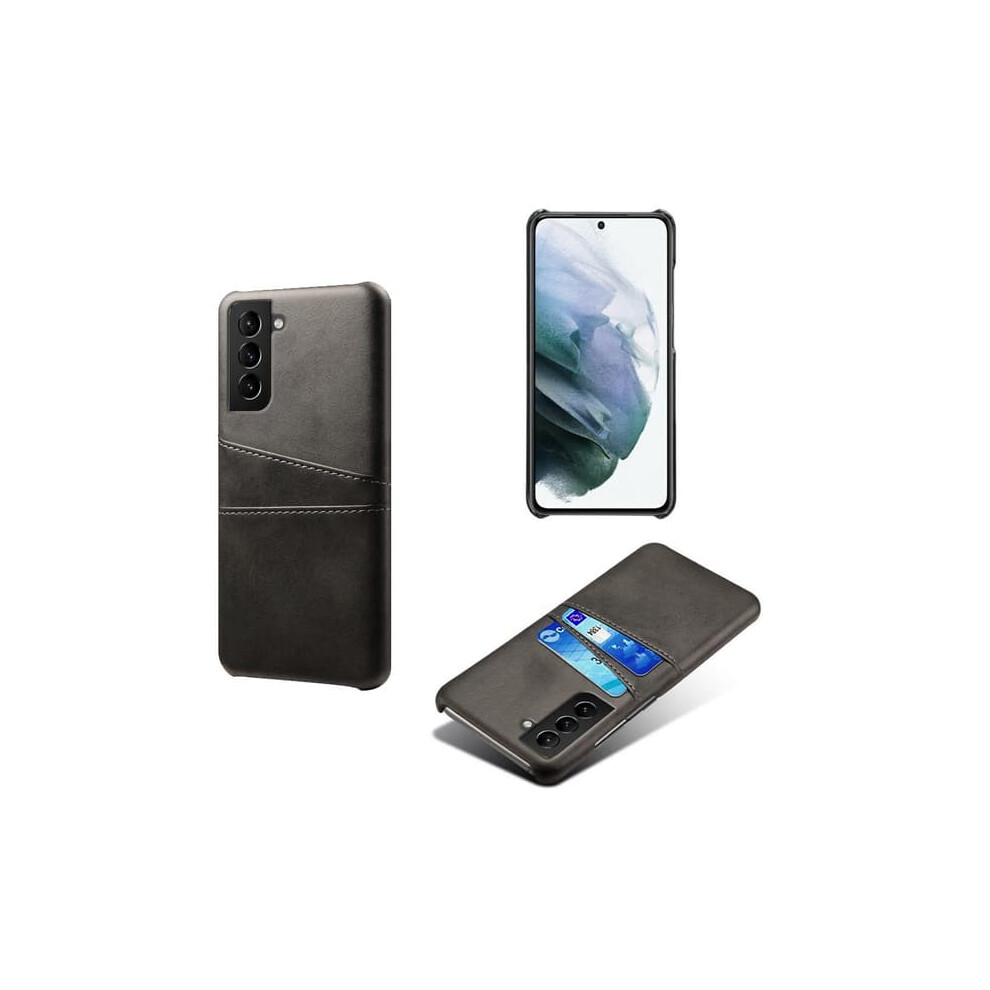 Skalo Samsung S22 Pu Leather Card Holder Case Black 940684239283