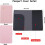 Passport holder PU leather travel wallet black 2
