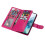 9-Card Wallet Case for Samsung Galaxy S22 Rose Red 7