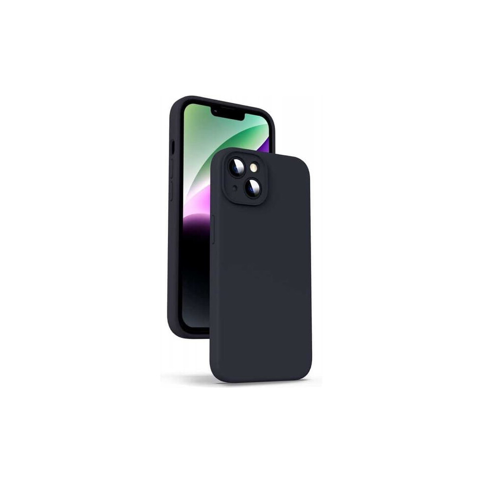 Iphone 13 Matte Rubber Case With Camera Protection Black 940684233939