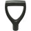 Garden Spade Handle D-Shaped Plastic 1 Piece 1