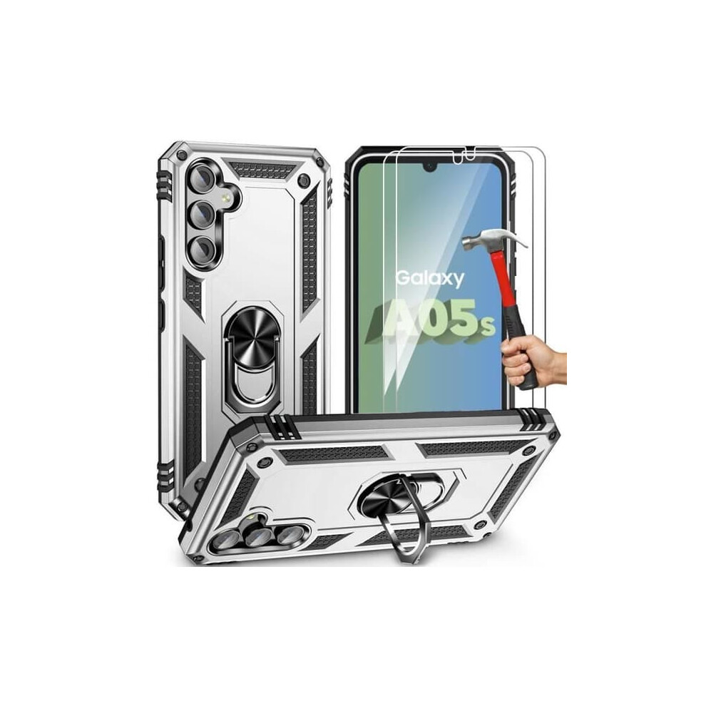 Booling Protective Case For Samsung Galaxy A05s Hard Silver 940684220564