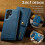 DG.MING case for Samsung Galaxy S22 Ultra blue red 7