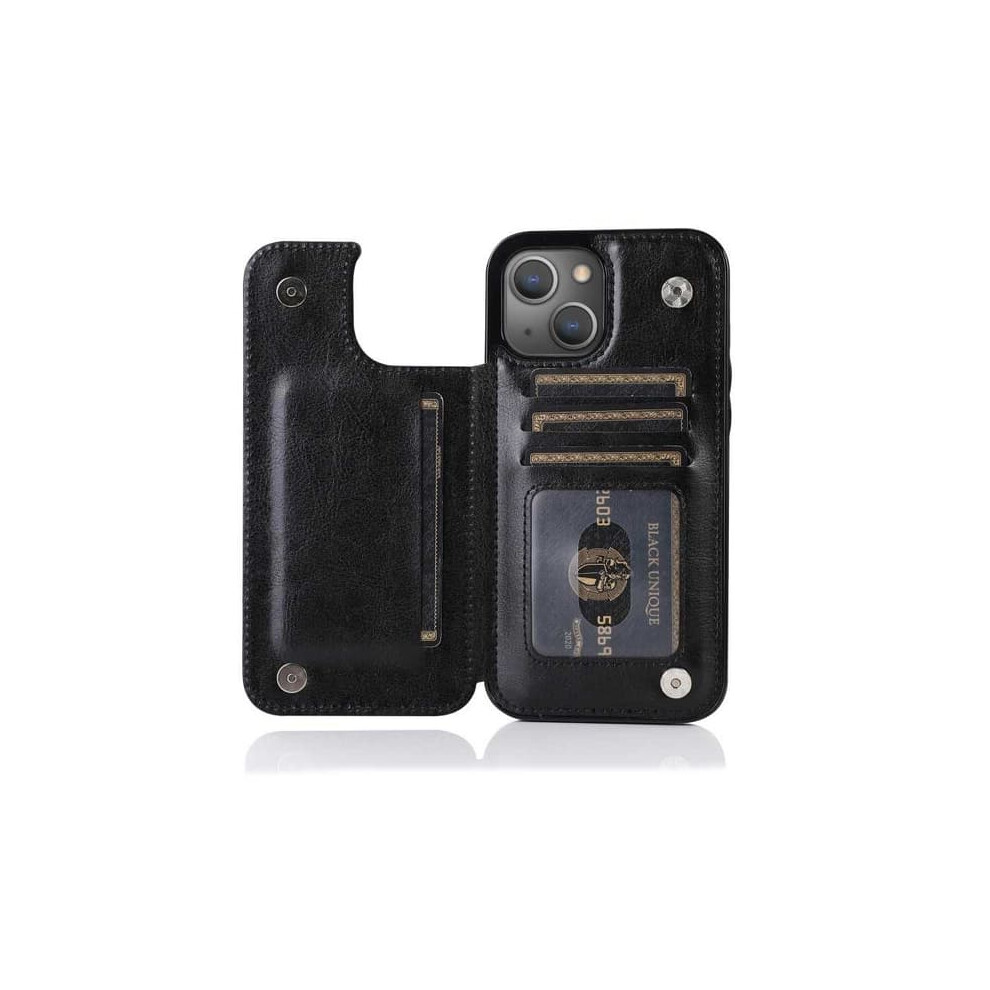 Iphone 13 Shockproof Flip Case With Card Holder 3 940684234691