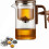 Teekanne aus Glas mit Holzgriff, 500 ml 1