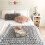 Knitted blanket thick roving yarn arm knitting 5