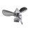 Stainless Steel Scarecrow Wind-Powered Outdoor 1