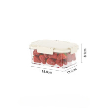 Contenitore per frutta e verdura per alimenti in PET, PP e silicone, 1 pezzo