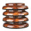 Upright Piano Caster Cups Rosewood 4 pcs 2