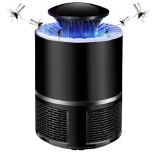 USB-Mückenvernichter für den Innenbereich, Licht, Schwarz