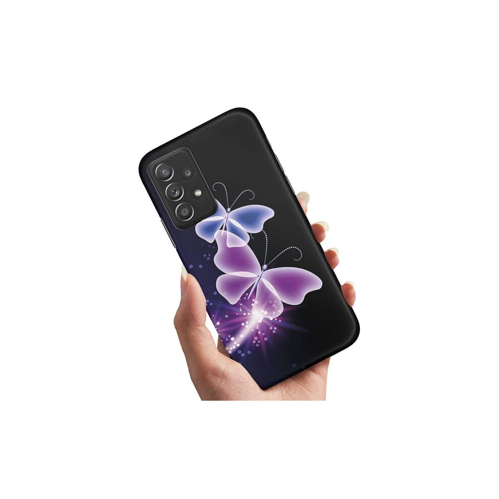 Samsung Galaxy A32 5G Case Butterflies Purple 940684223046