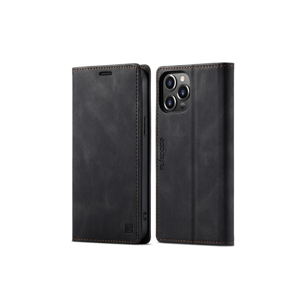 Autspace A01 Wallet Case For Iphone 13 Pro Black 940684231393