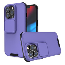 Kompatibel mit iPhone 13 Pro Max – CamShield Hybrid-Hülle – Lila