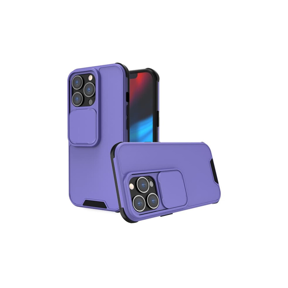 Camshield Hybrid Case For Iphone 13 Pro Max Purple 940684235834