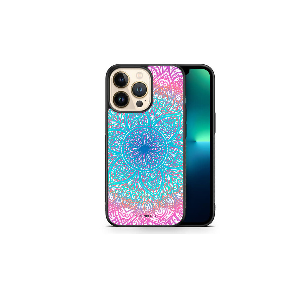 Iphone 13 Pro Case Pastel Mandala Design 940684233502