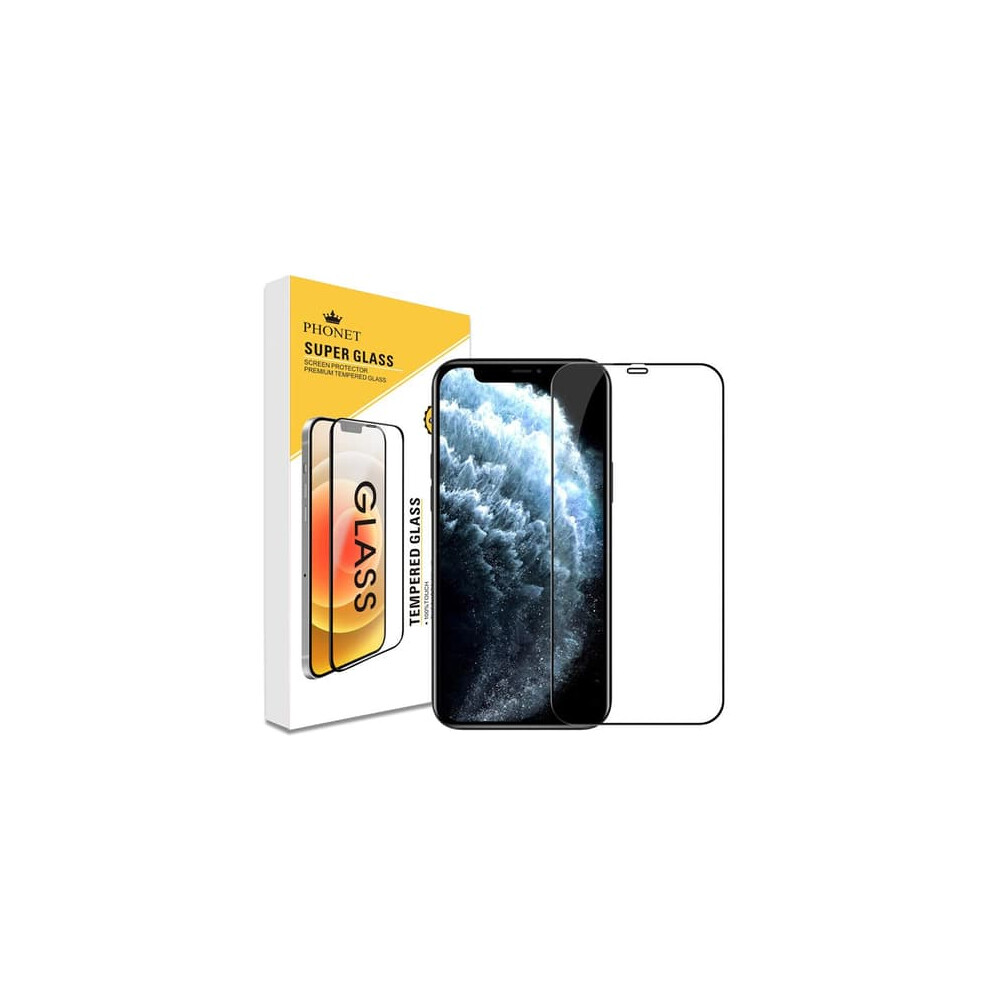 Phonet Full Coverage Screen Protector For Iphone 13 - Glass 940684236244