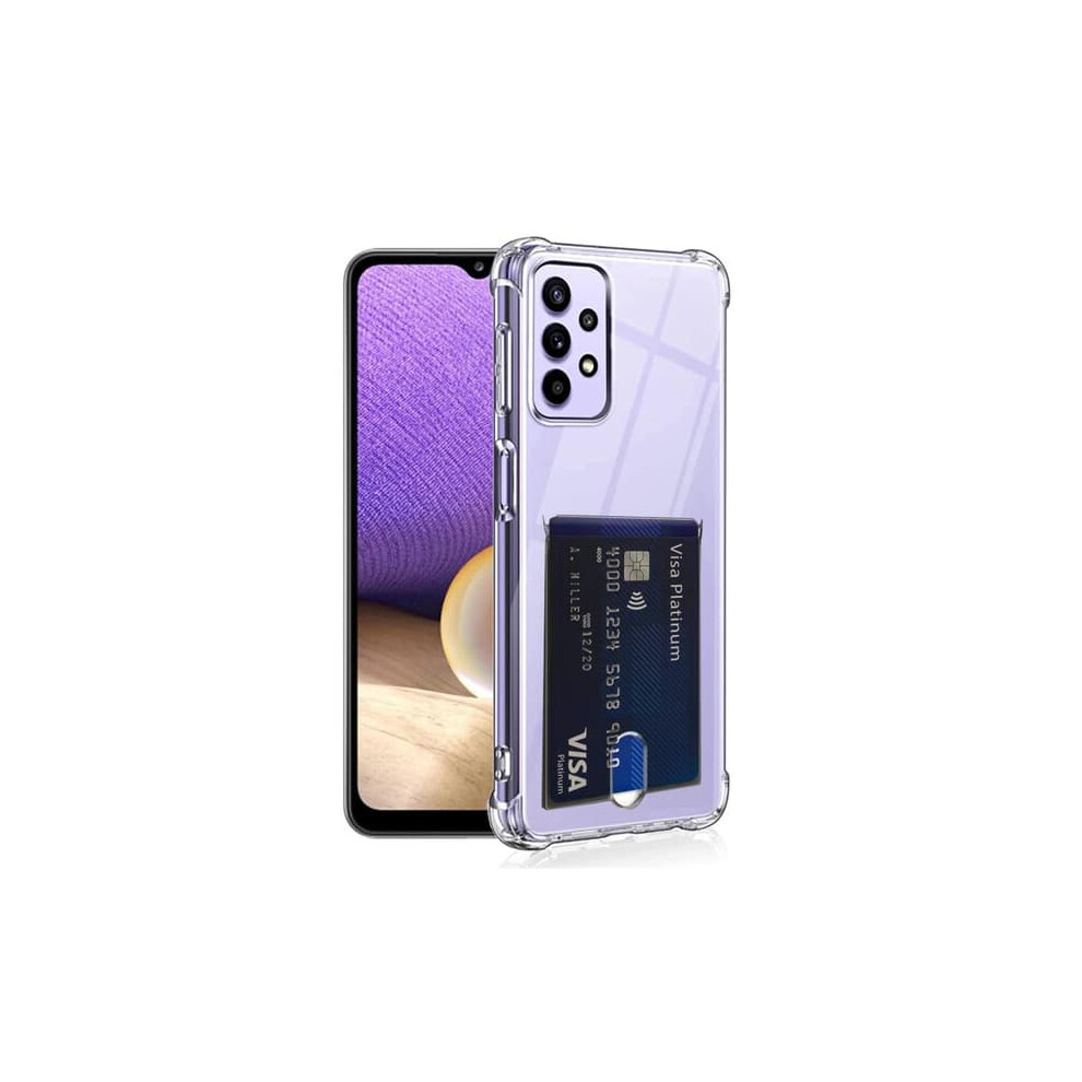 Samsung Galaxy A32 5G Shockproof Case With Card Holder 940684222971