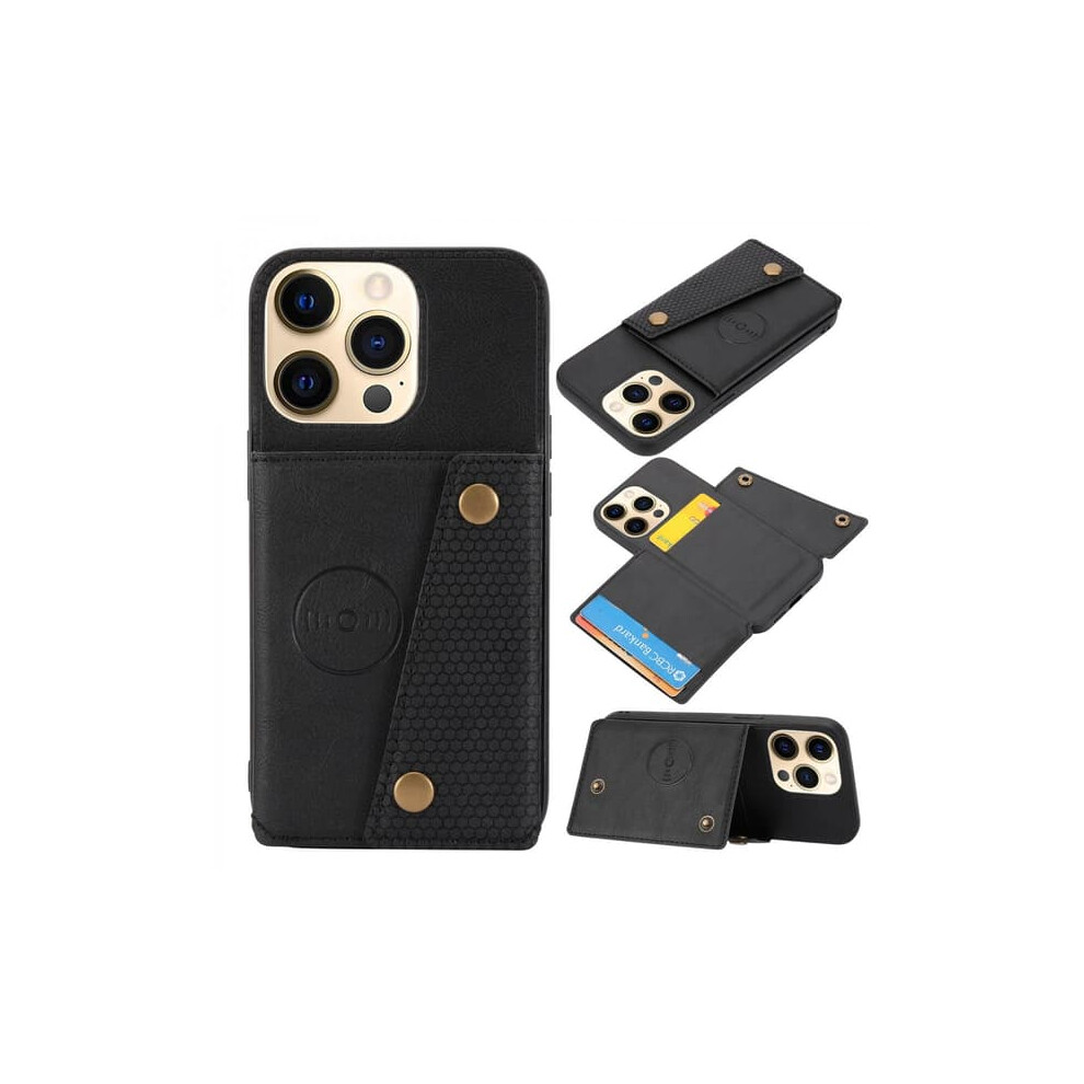 Iphone 13 Pro Wallet Case Black 940684236343