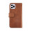 iPhone 13 Pro leather wallet case brown 1