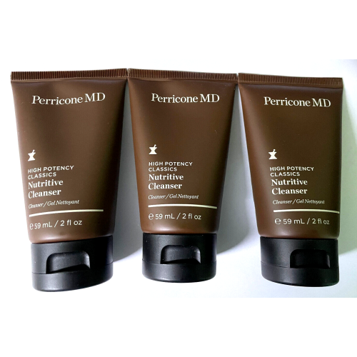 Perricone 3 X PERRICONE NUTRITIVE CLEANSER GEL 59ML EACH NEW