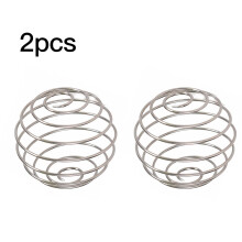 Lot de 2 boules de mélange professionnelles en acier inoxydable pour shaker et autres boissons.